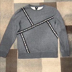 H&M Men’s Crewneck Hoodie size S (FITS MEDIUM)
